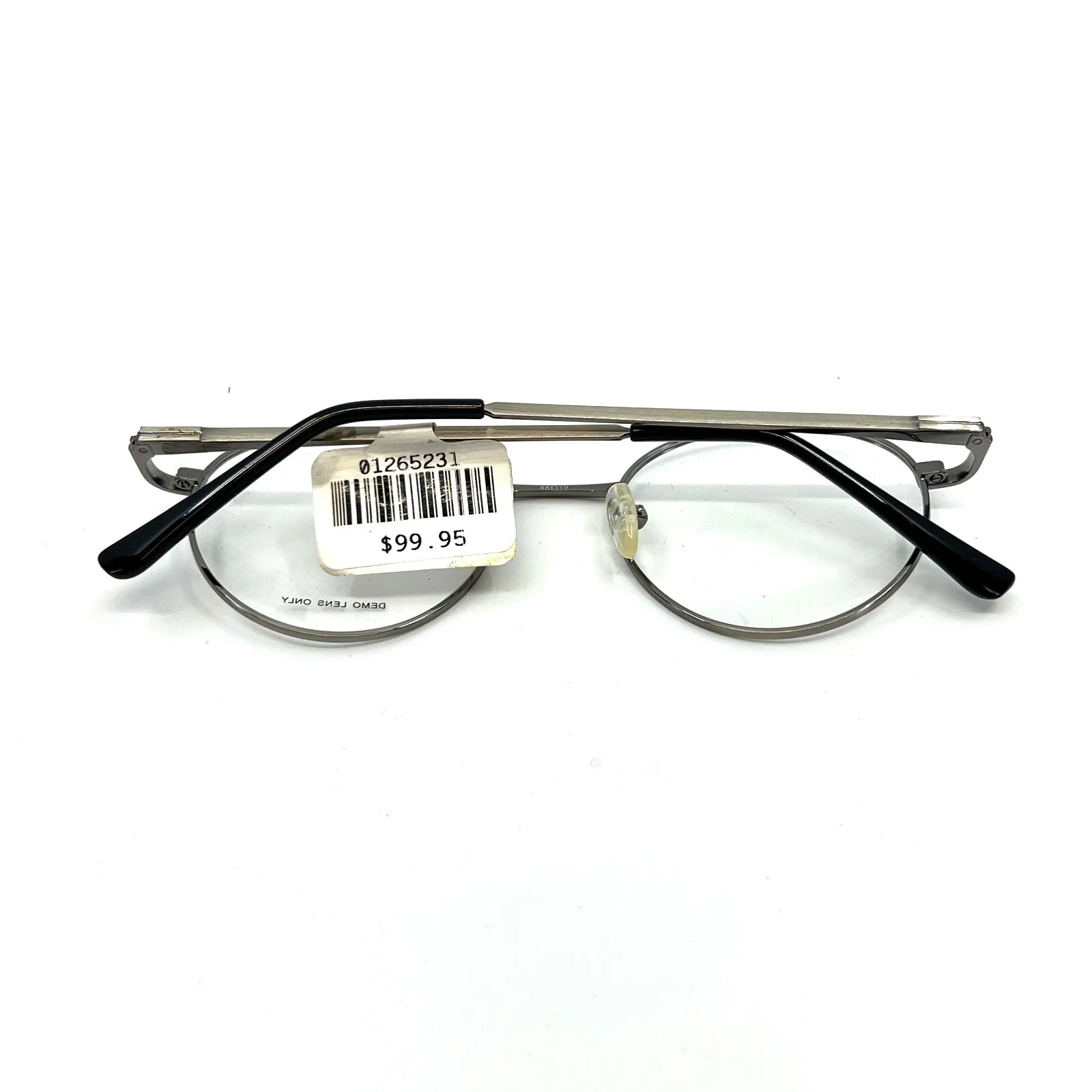 MM3011 GM Gunmetal Round Full Rim Mens Eyeglasses 48[]19 140 mm a6 2